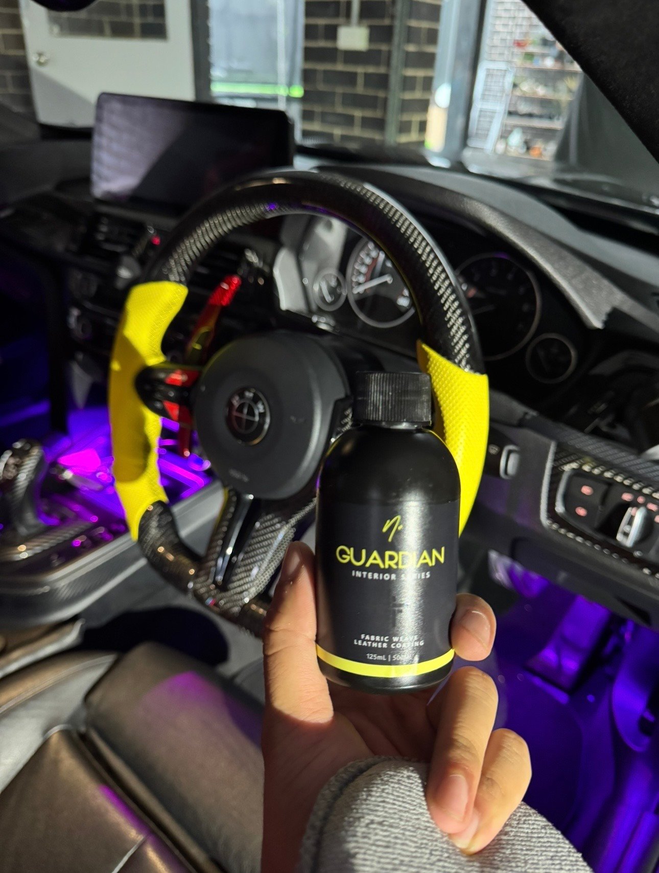 Interior ceramic protection and leather coating Melbourne